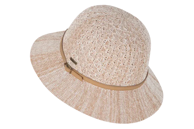 Kooringal Cassie Women's Short Brim hat in Natural, side view