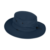 Kooringal Wayfinder Mid Brim hat in Navy, front view