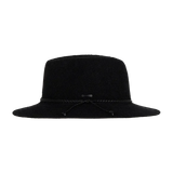 Kooringal Women's Safari Sadie hat in Black, front view
