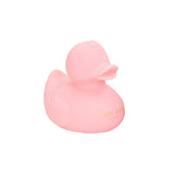 Lou Lou & Company Rubber Ducky in pink, single view