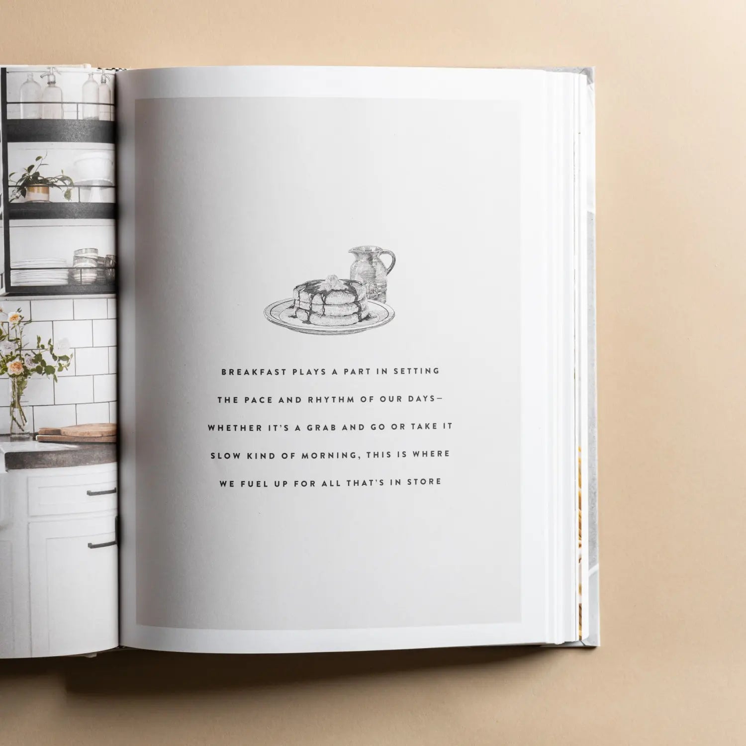 Magnolia Table Cookbook Volume 2 open to the breakfast introduction page