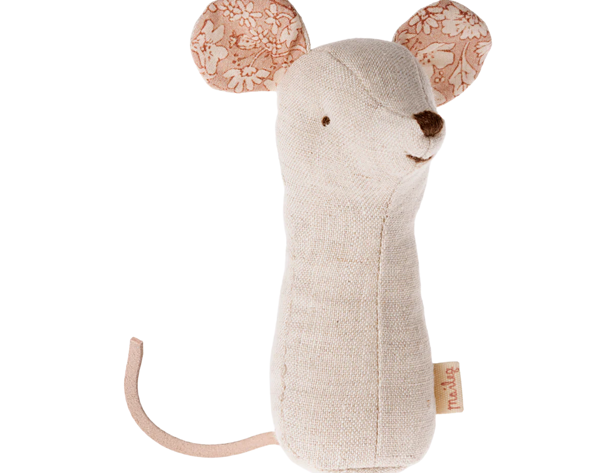 Maileg Lullaby Friends, Mouse Rattle