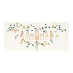 Meri Meri Princess Party Garland in its box showing the castle and floral pieces