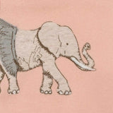 Close-up of the elephant in a tutu applique on the Milkbarn Tutu Elephant Short Sleeve One Piece