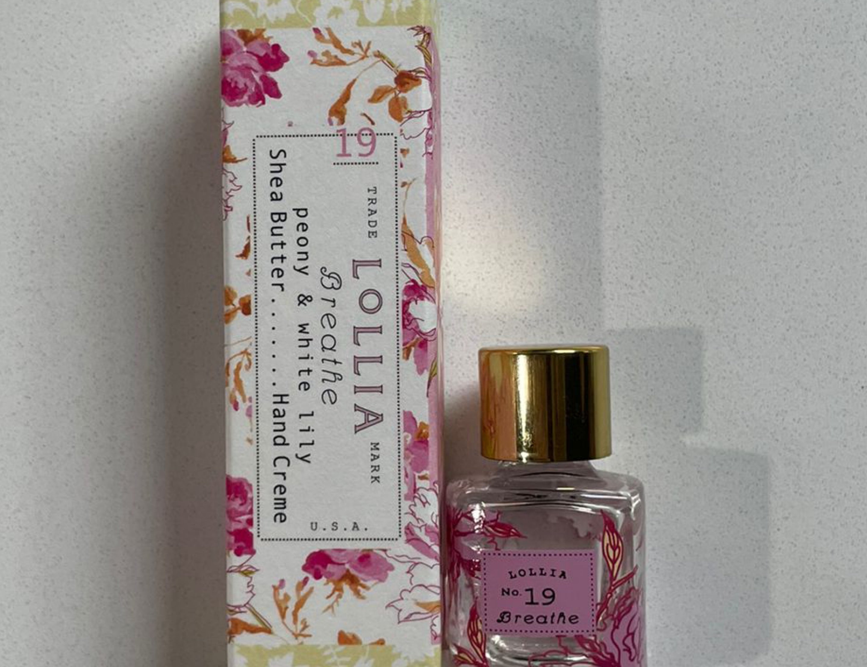 Mini Breathe handcreme and parfum set