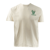 Retro Moab t shirt in ivory with cacti, a butterfly, a snake and a lizard