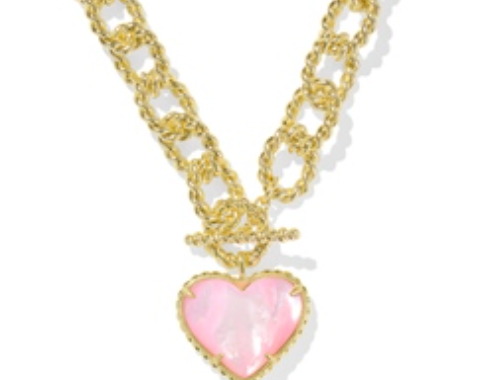 Kendra Scott Haisley Heart Statement Necklace