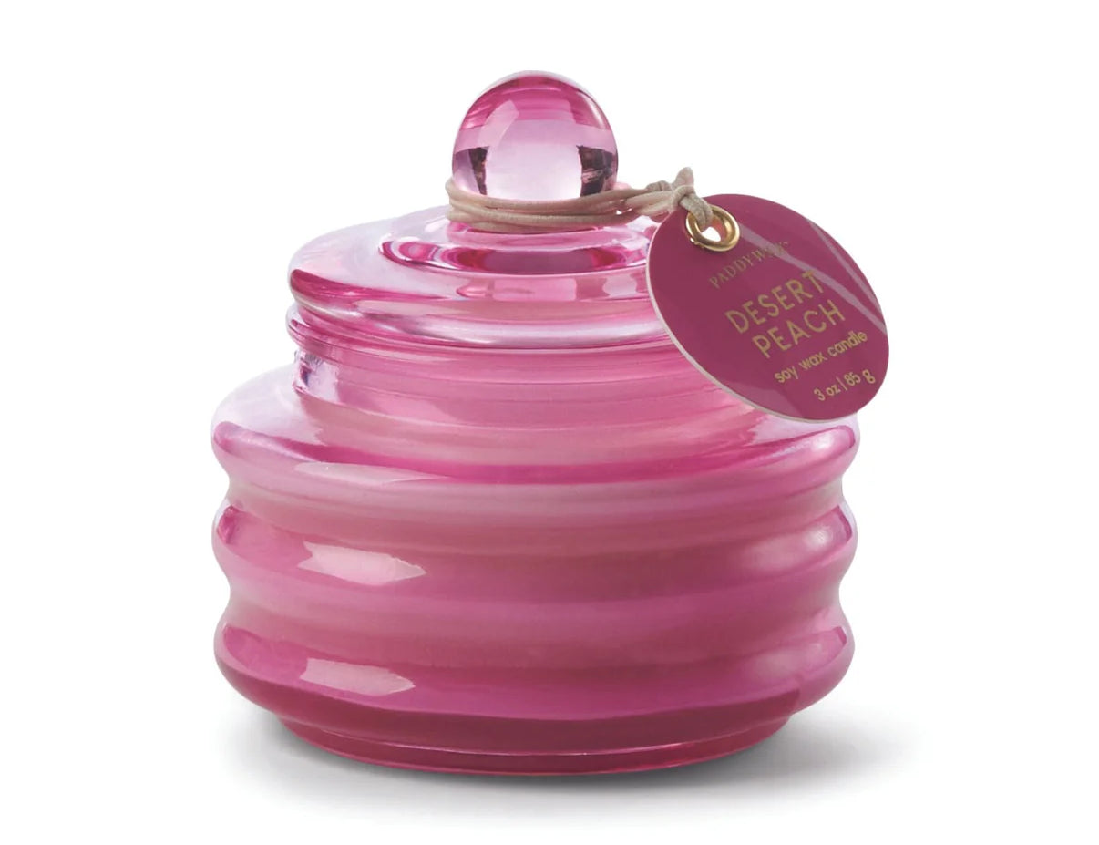 Beam glass candle