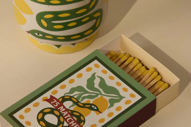 A Dopo matchboxes with colored tip safety matches