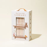 Paige Tate & Co Our Very Little Library Board Book Set in a white carry box with a bookshelf illustration