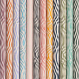 Close-up of the wavy patterned barrels on the Papier Color Away Coloring Pencil Set of 12