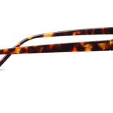 Peepers Boho II Sunglasses in tortoise, side view of the temple arm