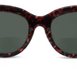 Peepers Capri Sunglasses in Leopard Tortoise, front view