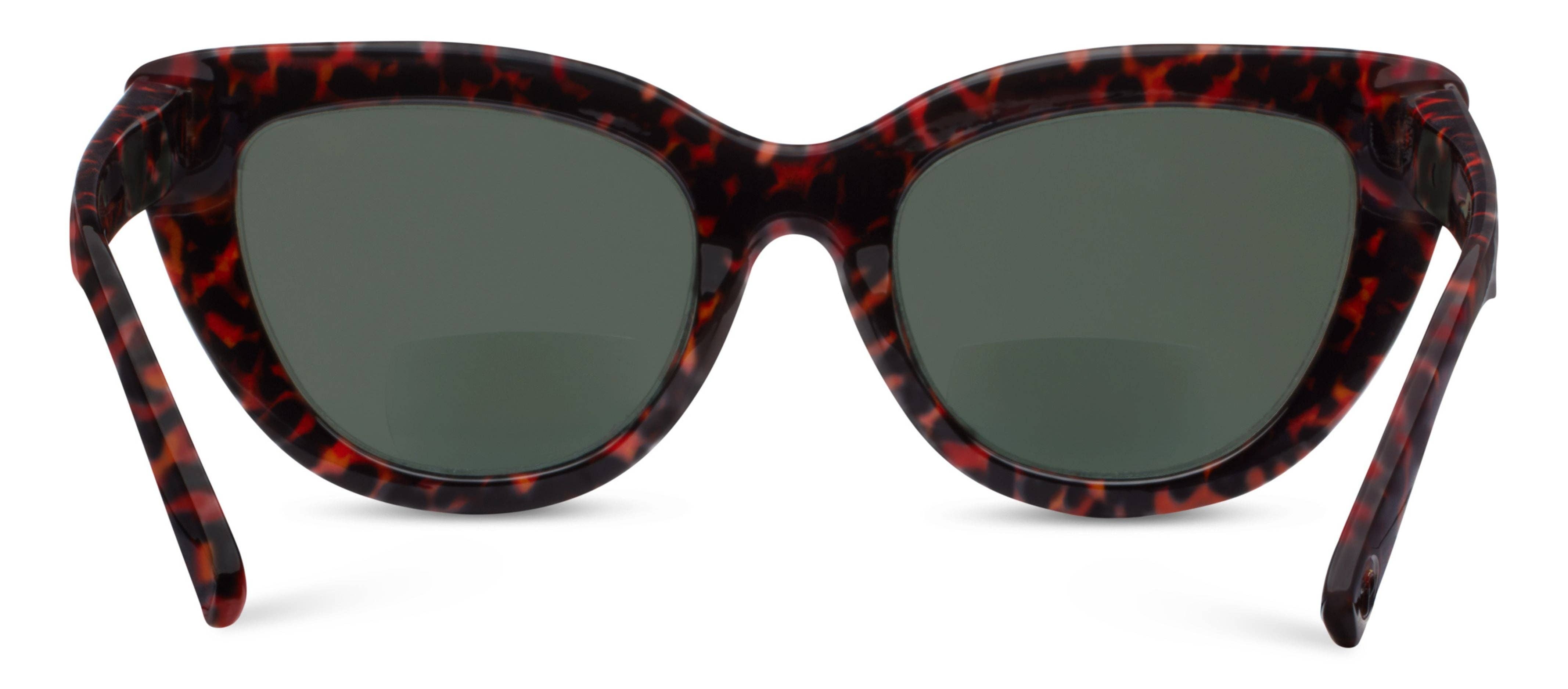 Peepers Capri Sunglasses in Leopard Tortoise, front view
