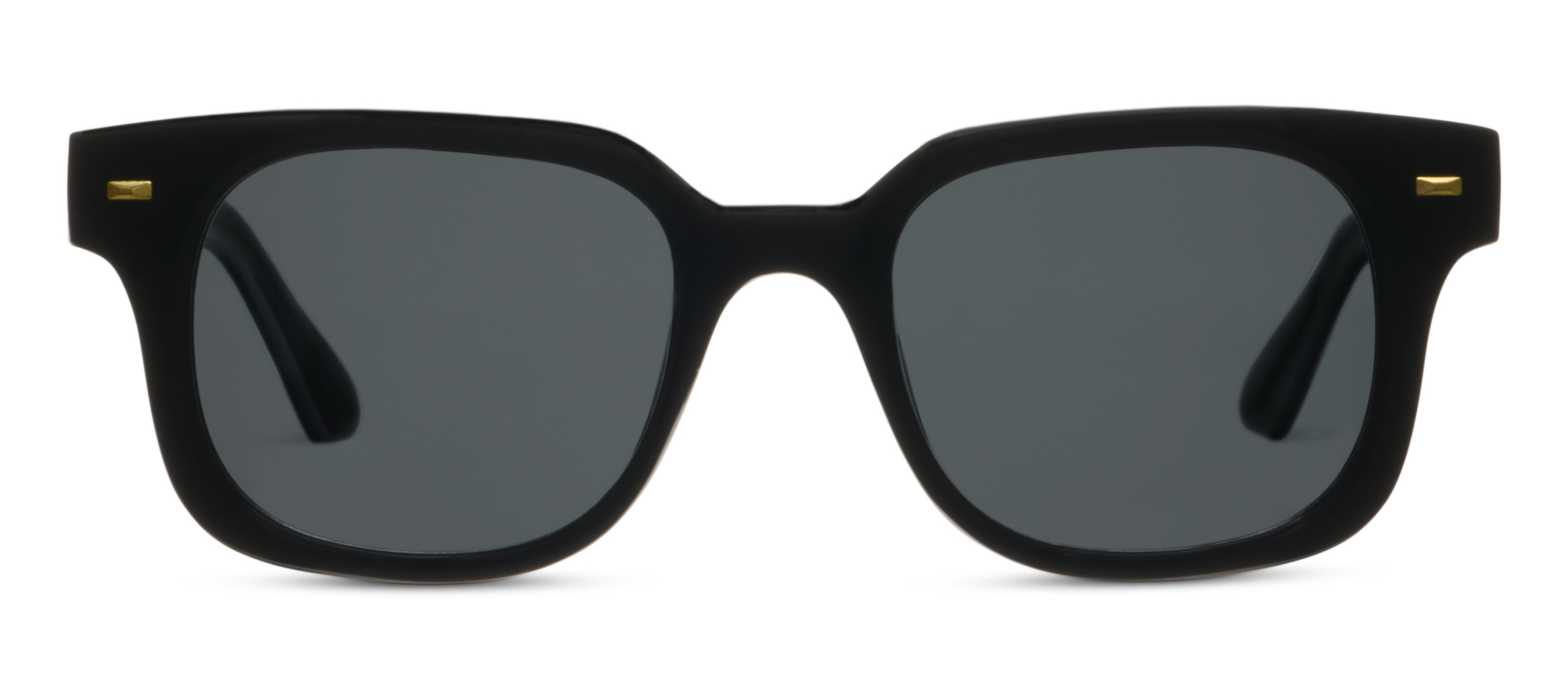 Peepers Clubhouse Sunglasses in Black, front view