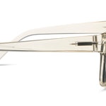 Peepers Paloma Sunglasses in Fog, side view of the temple arm