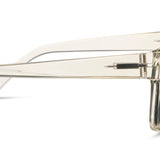 Peepers Paloma Sunglasses in Fog, side view of the temple arm