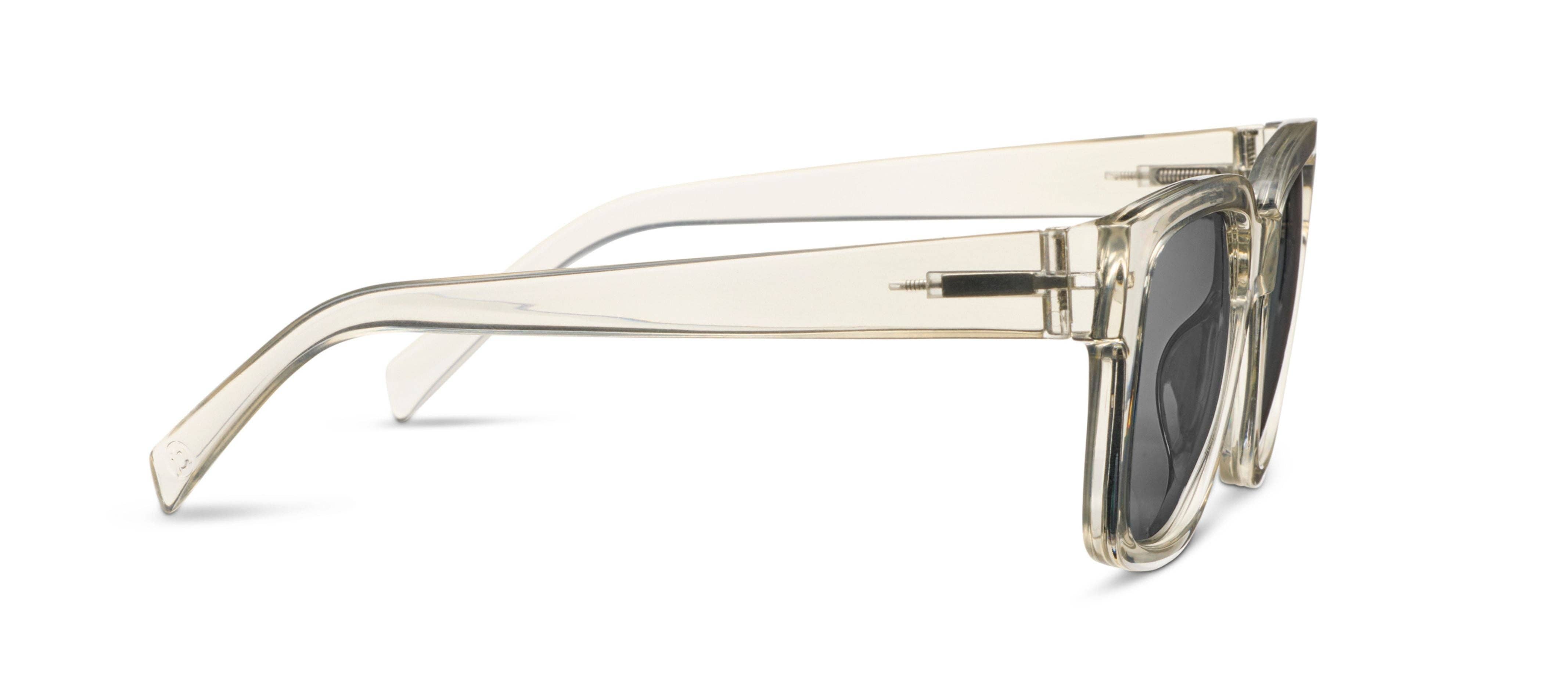 Peepers Paloma Sunglasses in Fog, side view of the temple arm