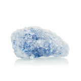 Close-up of a single Rivsalt Persian Blue salt rock crystal