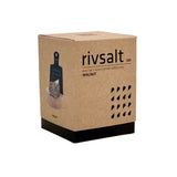 Rivsalt Walnut Salt Grater in its kraft retail box