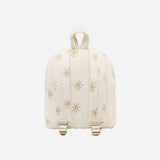 Rylee & Cru Mini Backpack in Sunburst, back view showing the adjustable straps