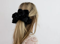 Jumbo Sleep Silk/Satin Scrunchies