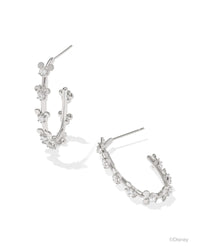 Kendra Scott Silver Mickey Minnie Mouse Hoop Earring