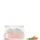 W&P Roll Tight Freezer Storage Bag filled with carrots and green beans