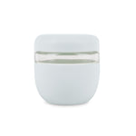 W&P Seal Tight Bowl 24 oz in Mint, a glass bowl with a pale mint silicone sleeve and lid