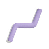 Wild One Bolt Bite Dog Toy in Lilac purple, a zigzag rubber chew toy